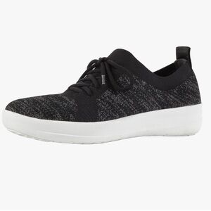 Fitflop F Sporty Uberknit Sneakers Size 6 Color Black 2 Worn Twice EUC